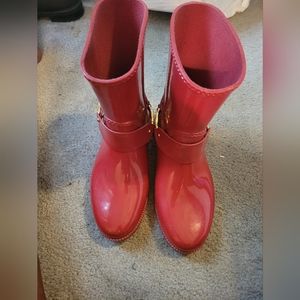Michael Kors Rainboots Size 9